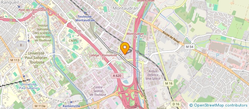 localisation de l'entreprise SARL ANGELO à TOULOUSE