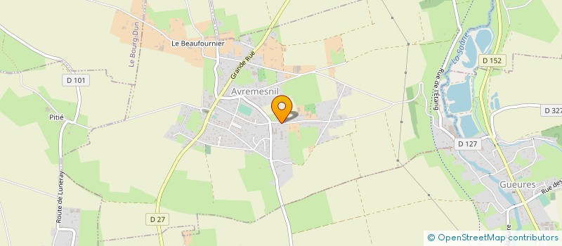 localisation de l'entreprise SARL ANGER à AVREMESNIL