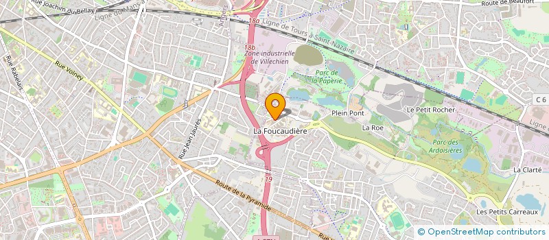 localisation de l'entreprise SARL ANGERS ORTHESES MAINS à TRELAZE
