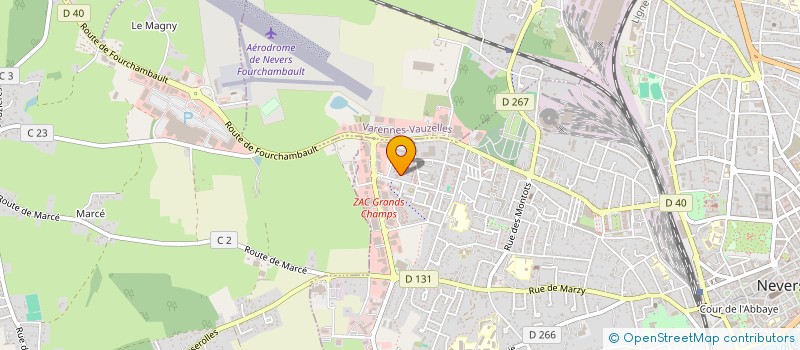 localisation de l'entreprise SARL ANGUELOV CONSTRUCTION à NEVERS