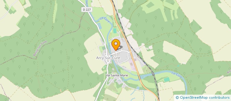 localisation de l'entreprise SARL ANIERE ET FILS CHARCUTERIE TRAITEUR à ARCY-SUR-CURE