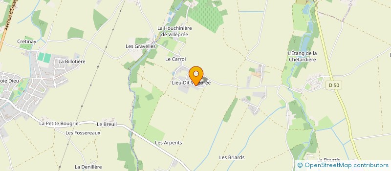 localisation de l'entreprise SARL ANIM'AUX JARDINS  SAINT-BRANCHS