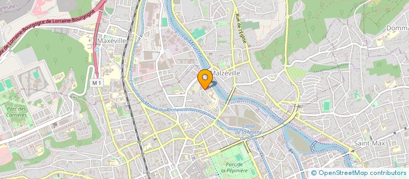 localisation de l'entreprise SARL ANIMATIONS-MINI GOLF FORET HAYE  NANCY