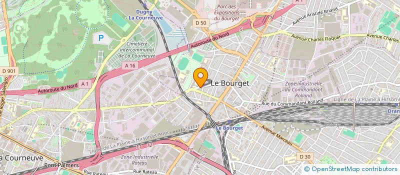 localisation de l'entreprise SARL ANIZAN CAVILLON à LE BOURGET