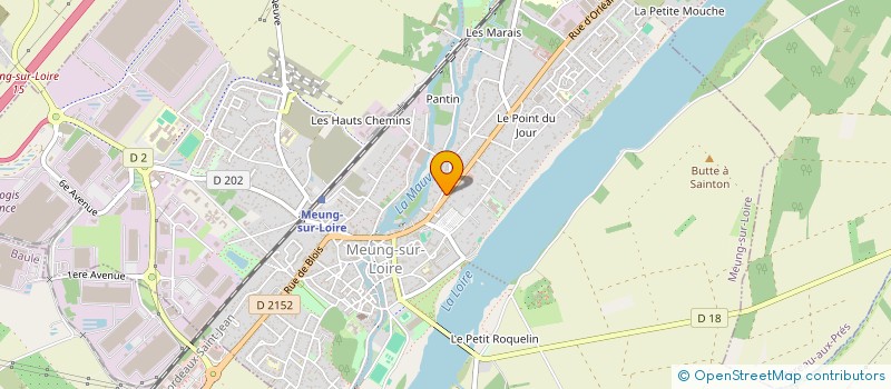localisation de l'entreprise SARL ANJE à MEUNG-SUR-LOIRE
