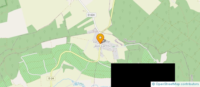 localisation de l'entreprise SARL ANJE DES LARRIS  LA NEUVILLE-AUX-LARRIS