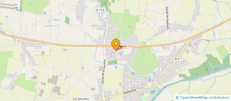 localisation de l'entreprise SARL ANJOU SERRURERIE  LOIRE-AUTHION