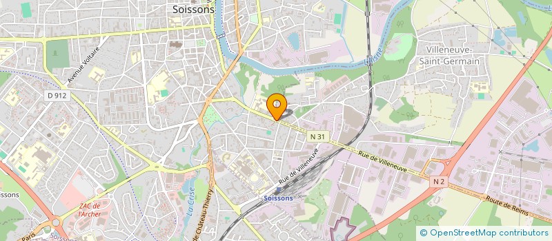 localisation de l'entreprise SARL ANKAR à SOISSONS