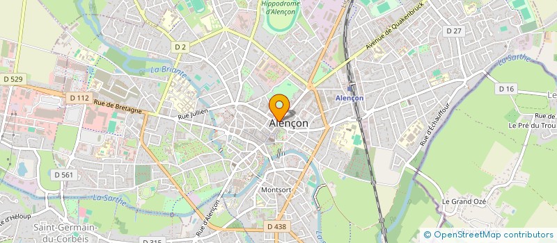 localisation de l'entreprise SARL ANNAFRANCE à ALENCON