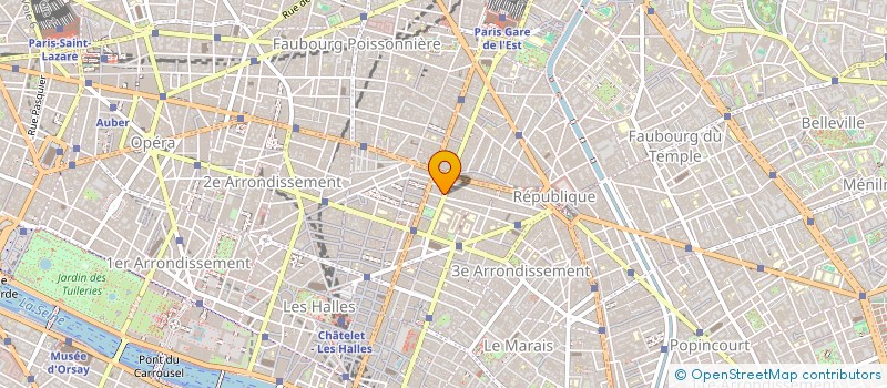 localisation de l'entreprise SARL ANNE-SOPHIE LENOIR  PARIS