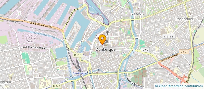 localisation de l'entreprise SARL ANNE THOMAS à DUNKERQUE