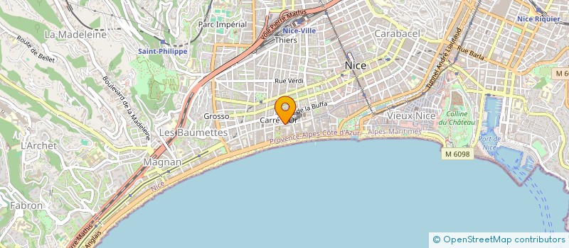 localisation de l'entreprise SARL ANNONCIATION à NICE