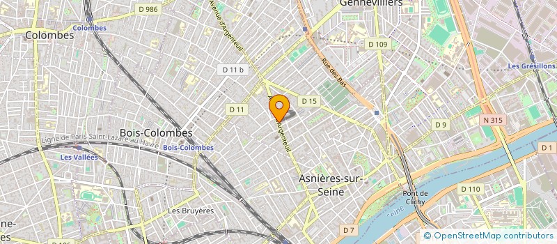 localisation de l'entreprise SARL ANP  ASNIERES-SUR-SEINE