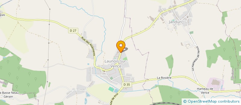 localisation de l'entreprise SARL ANSPACH  LAUNOIS-SUR-VENCE