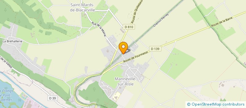 localisation de l'entreprise SARL ANSSELIN BENOIT  SAINT-MARDS-DE-BLACARVILLE