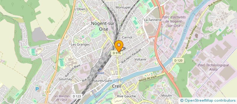 localisation de l'entreprise SARL ANTAKYA  NOGENT-SUR-OISE