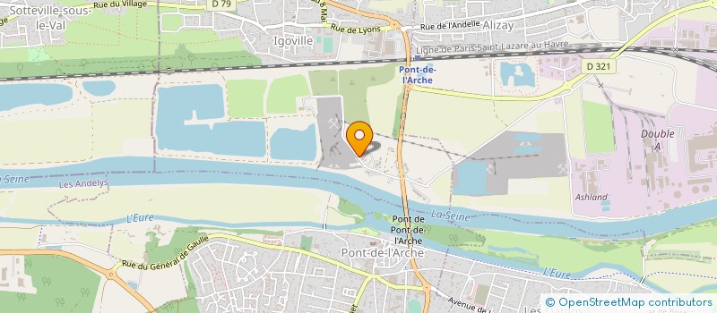 localisation de l'entreprise SARL ANTEDEM SOCIETE NOUVELLE  IGOVILLE