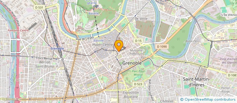 localisation de l'entreprise SARL ANTEN' à GRENOBLE
