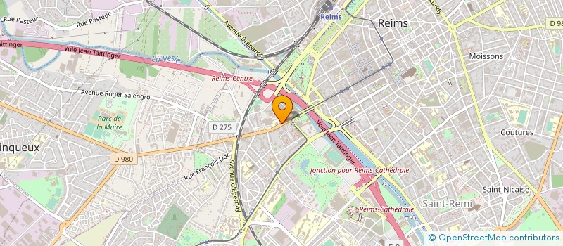 localisation de l'entreprise SARL ANTENNES-PRO à REIMS