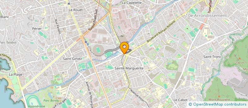 localisation de l'entreprise SARL ANTHONY à MARSEILLE