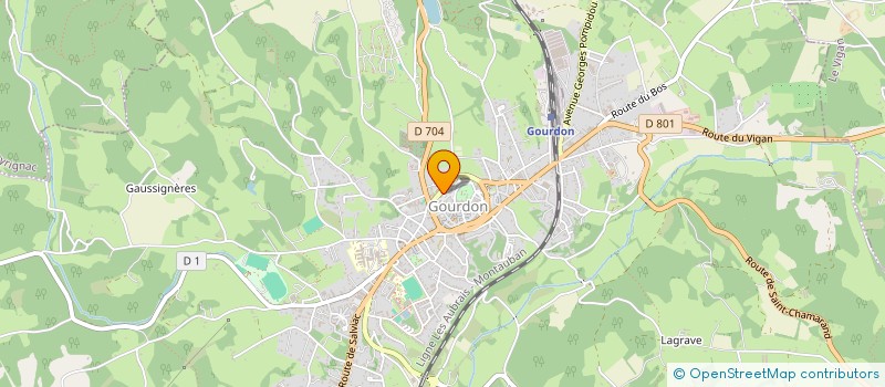 localisation de l'entreprise SARL ANTIAGE à GOURDON