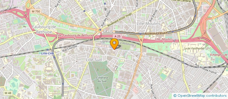 localisation de l'entreprise SARL ANTIDOTE à LILLE