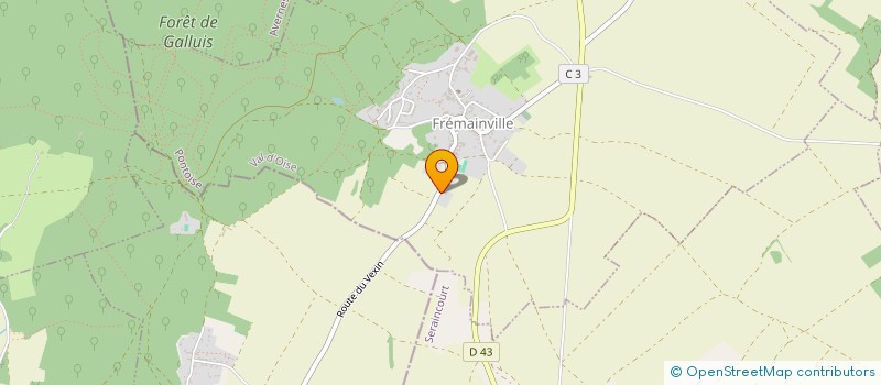 localisation de l'entreprise SARL ANTIGNIS  FREMAINVILLE