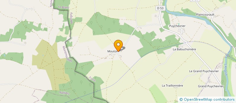 localisation de l'entreprise SARL ANTIGNY-GENET E.T.A. à MERIGNY