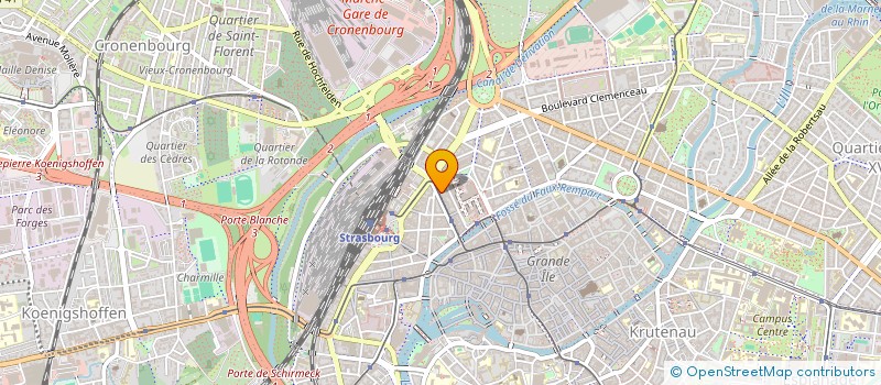 localisation de l'entreprise SARL ANTIOCHE à STRASBOURG