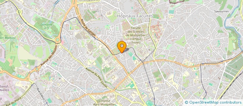 localisation de l'entreprise SARL ANTIQ'SERVICE à MONTPELLIER