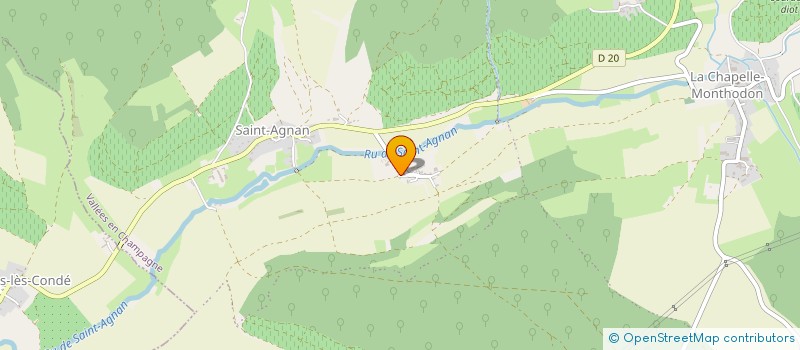 localisation de l'entreprise SARL ANTOINE DAMIEN à VALLEES EN CHAMPAGNE