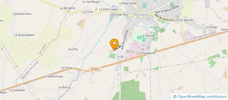 localisation de l'entreprise SARL ANTOINE HERVIEU à THEREVAL