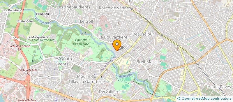 localisation de l'entreprise SARL ANTOINE NAVIER à SAINT-HERBLAIN