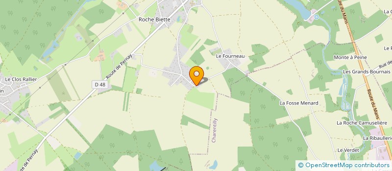 localisation de l'entreprise SARL ANTOLINA  SEMBLANCAY