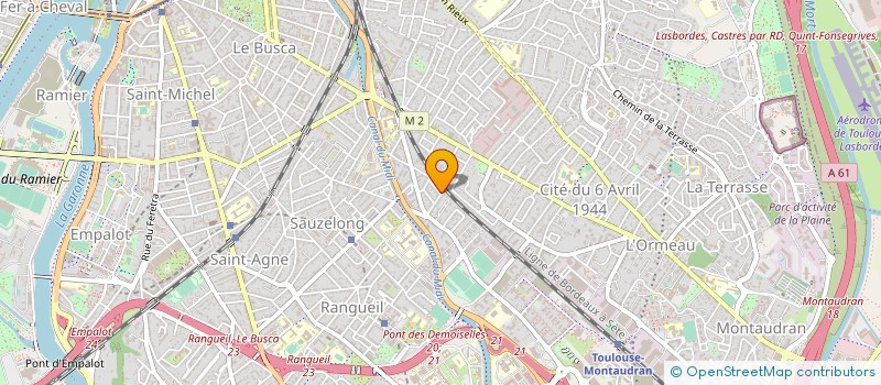 localisation de l'entreprise SARL ANTONIO GONZALEZ à TOULOUSE