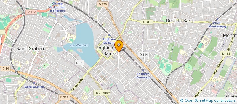 localisation de l'entreprise SARL ANTONIX  ENGHIEN-LES-BAINS