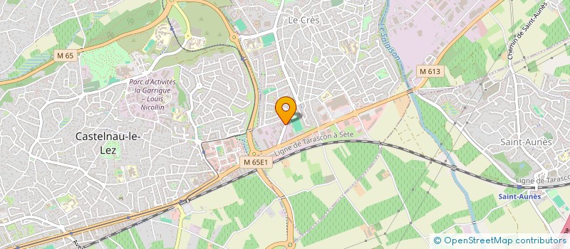 localisation de l'entreprise SARL ANTOPHIL  LE CRES