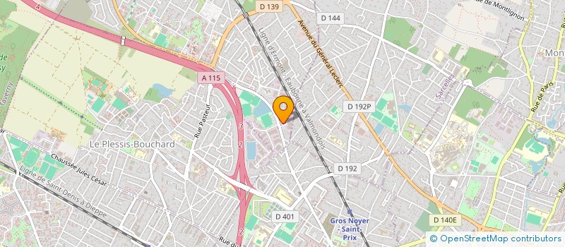 localisation de l'entreprise SARL ANY SAINT LEU  SAINT-LEU-LA-FORET