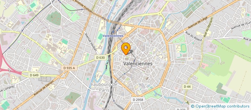 localisation de l'entreprise SARL AOD à VALENCIENNES