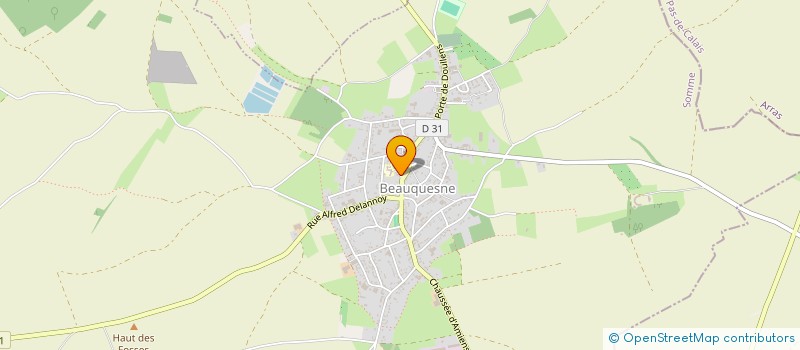 localisation de l'entreprise SARL APAGE  BEAUQUESNE