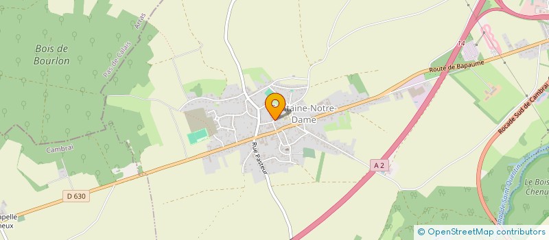 localisation de l'entreprise SARL APB à FONTAINE-NOTRE-DAME