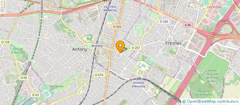 localisation de l'entreprise SARL APB à ANTONY