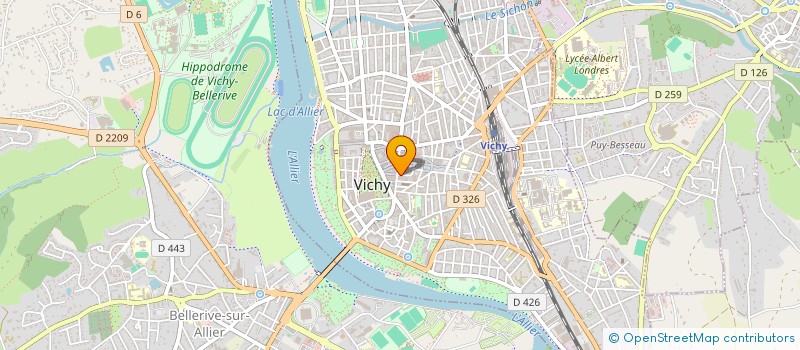 localisation de l'entreprise SARL APEROXTREM CUBA LIBRE à VICHY