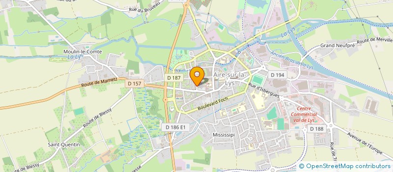 localisation de l'entreprise SARL API EXECUTION à AIRE-SUR-LA-LYS