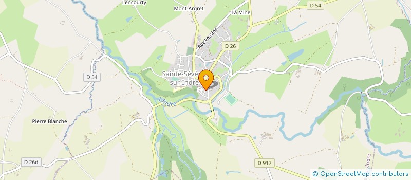 localisation de l'entreprise SARL APIC à SAINTE-SEVERE-SUR-INDRE