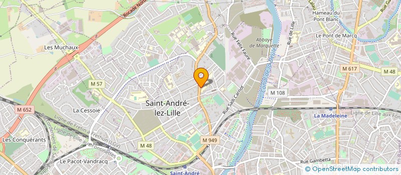 localisation de l'entreprise SARL APIC à SAINT-ANDRE-LEZ-LILLE