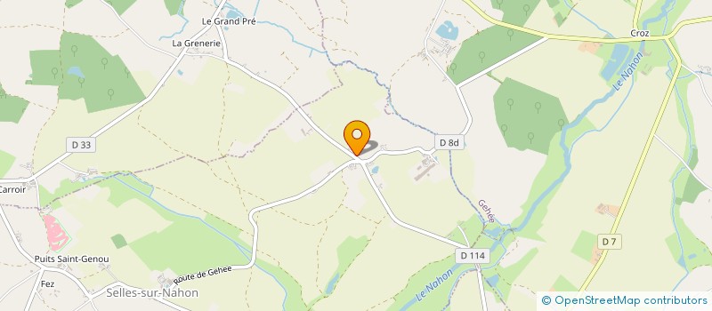 localisation de l'entreprise SARL APICC à SELLES-SUR-NAHON