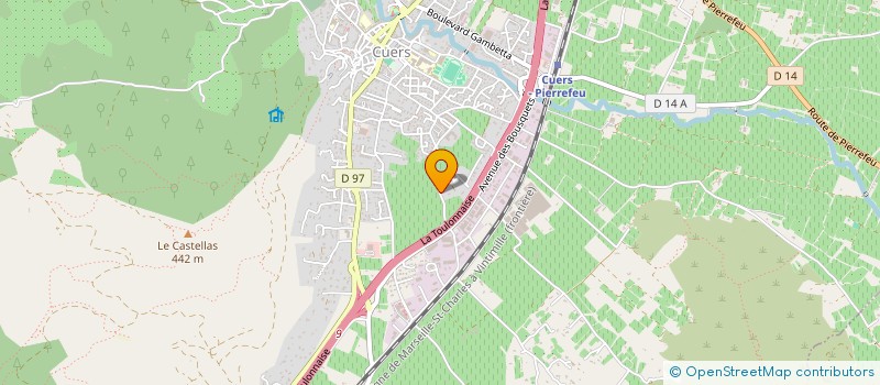 localisation de l'entreprise SARL APIVAR TRANSPORT ET SERVICE  CUERS