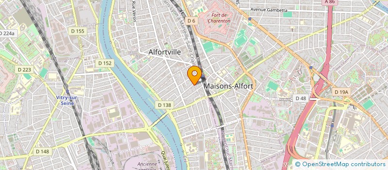 localisation de l'entreprise SARL APLOMB  ALFORTVILLE