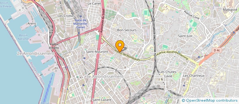 localisation de l'entreprise SARL APN à MARSEILLE